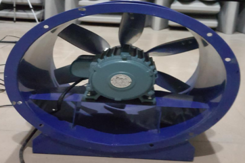 九洲普惠POG-3.5A轴流风机在丹测半消声室内的噪声测试案例与结果分析